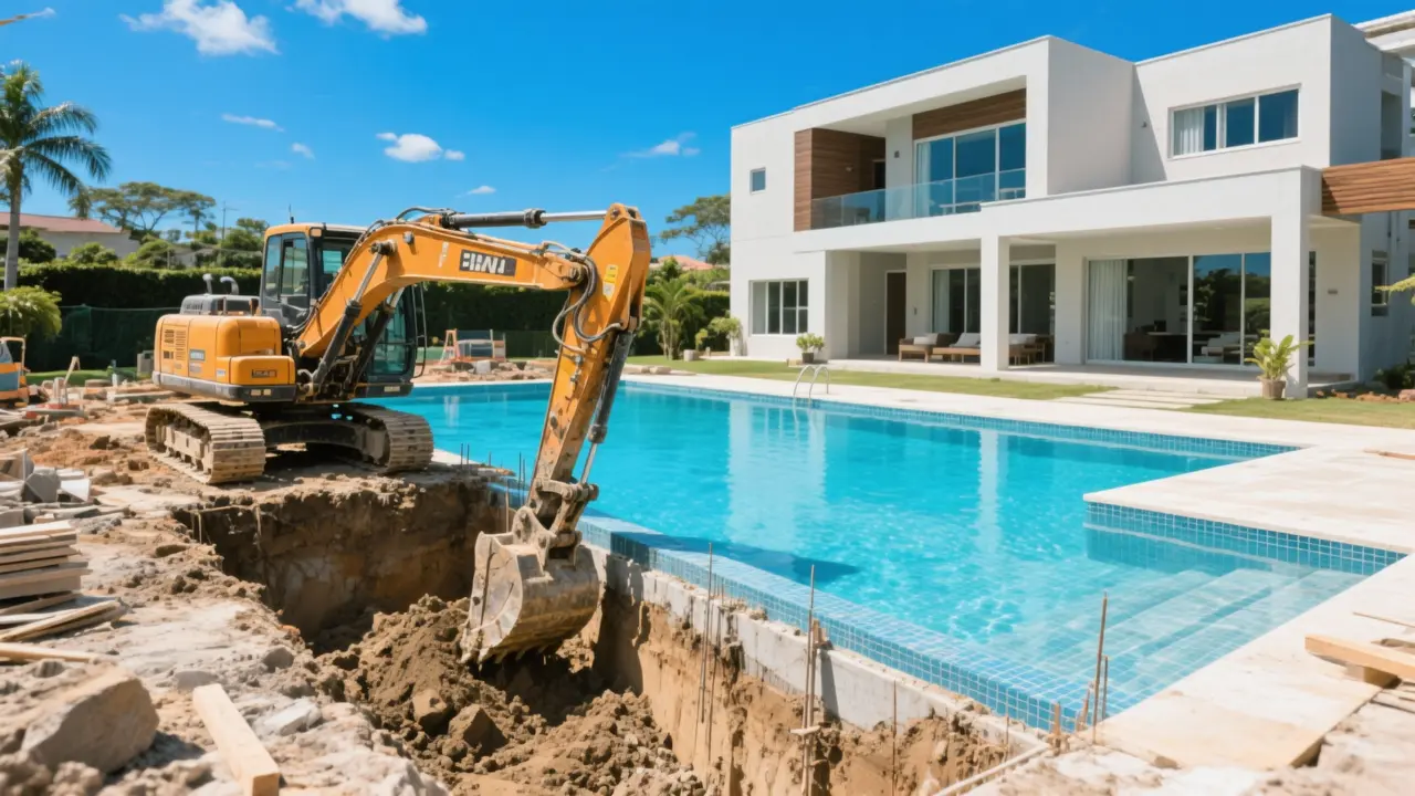 Venda e Escavação de Piscinas em Limeira-SP